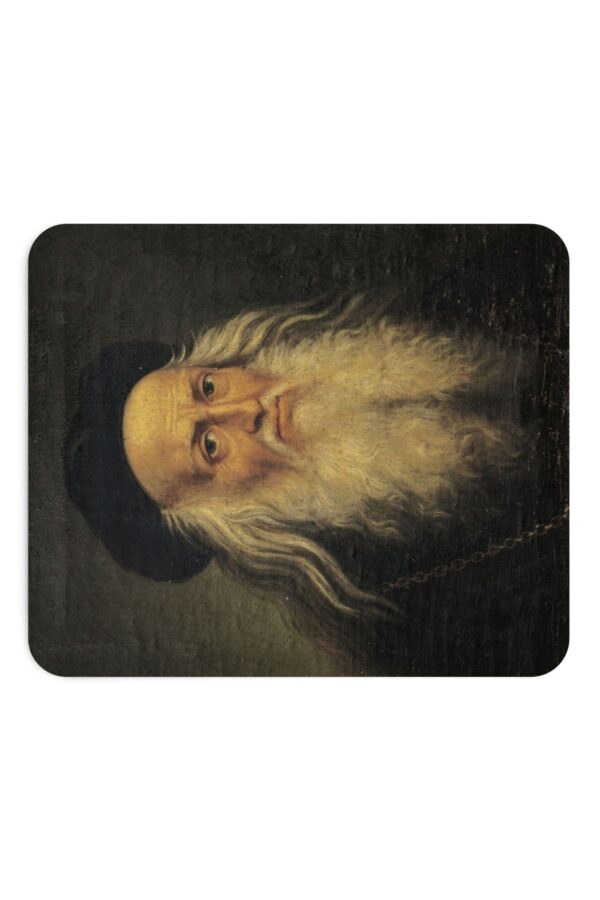 Leonardo Da Vinci - Otoportre - Tablo Baskılı Dikdörtgen Mousepad - Görsel 2