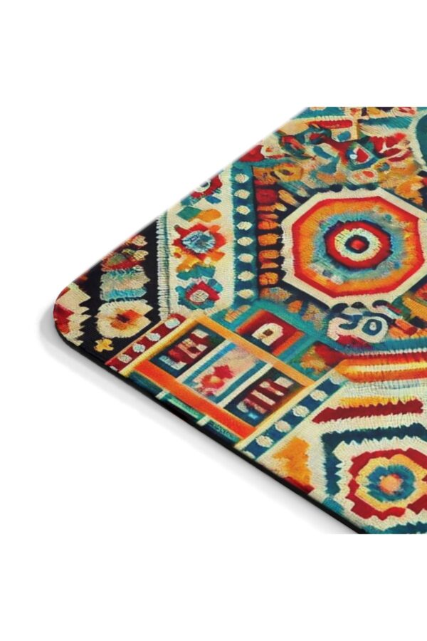 Otantik Kilim Deseni Baskılı Dikdörtgen Mousepad - Görsel 2