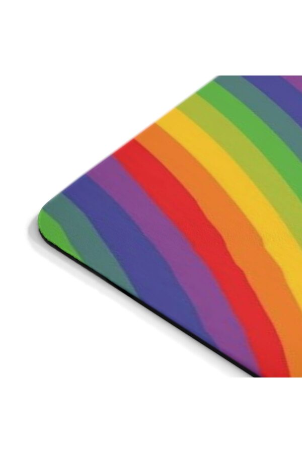 Gökkuşağı Deseni Baskılı Dikdörtgen Mousepad - Görsel 2
