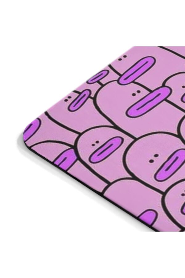 Mor Ördekler Deseni Baskılı Dikdörtgen Mousepad - Görsel 2