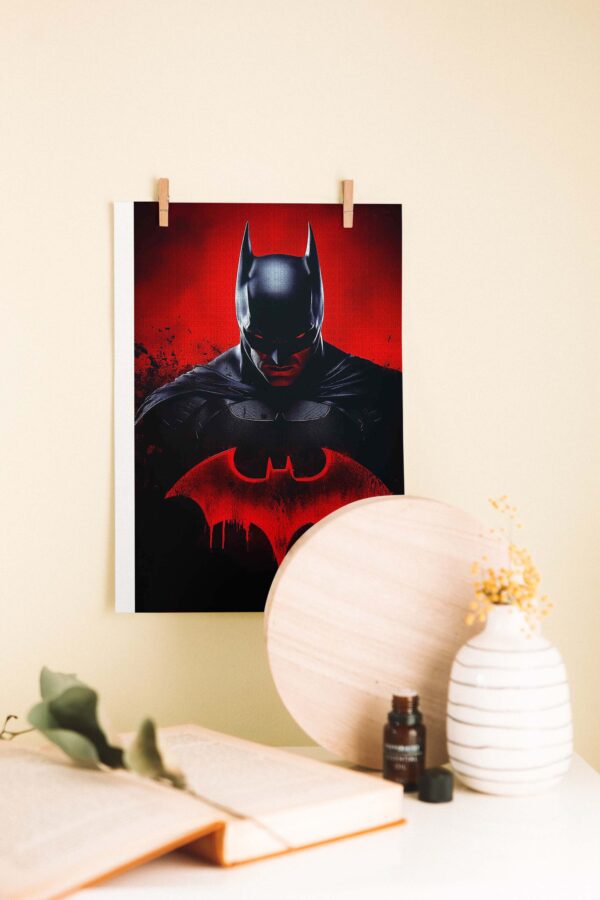 Karanlığın İçinden Batman – Film Temalı Ahşap Poster