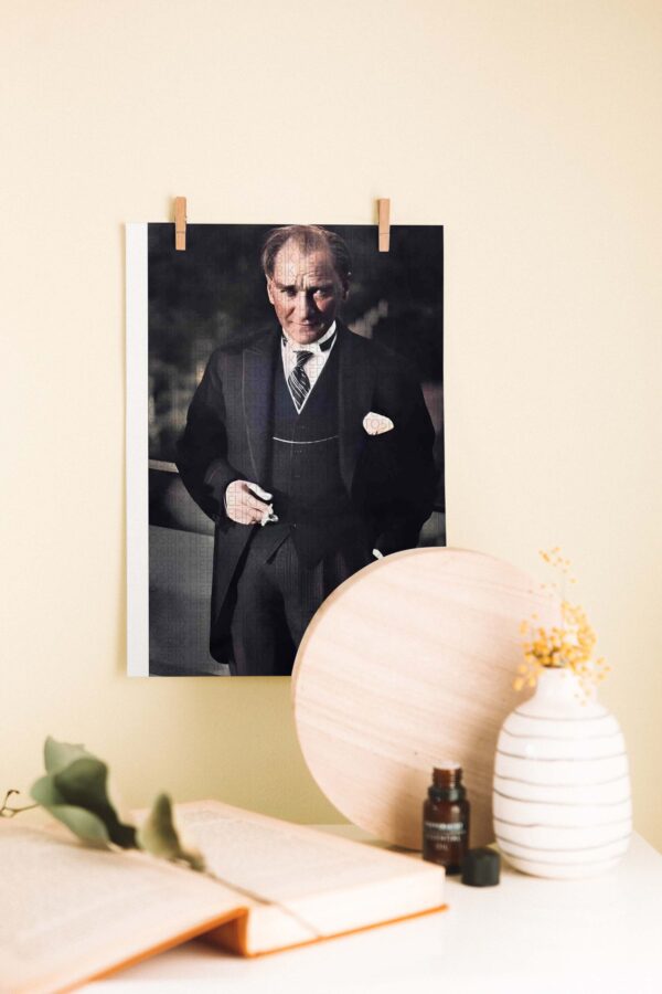 Atatürk – Portre Ahşap Poster