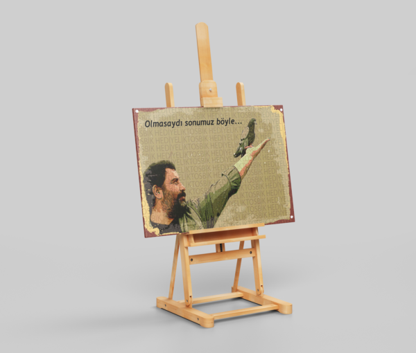 Olmasaydı Sonumuz Böyle – Nostalji Temalı Ahşap Poster