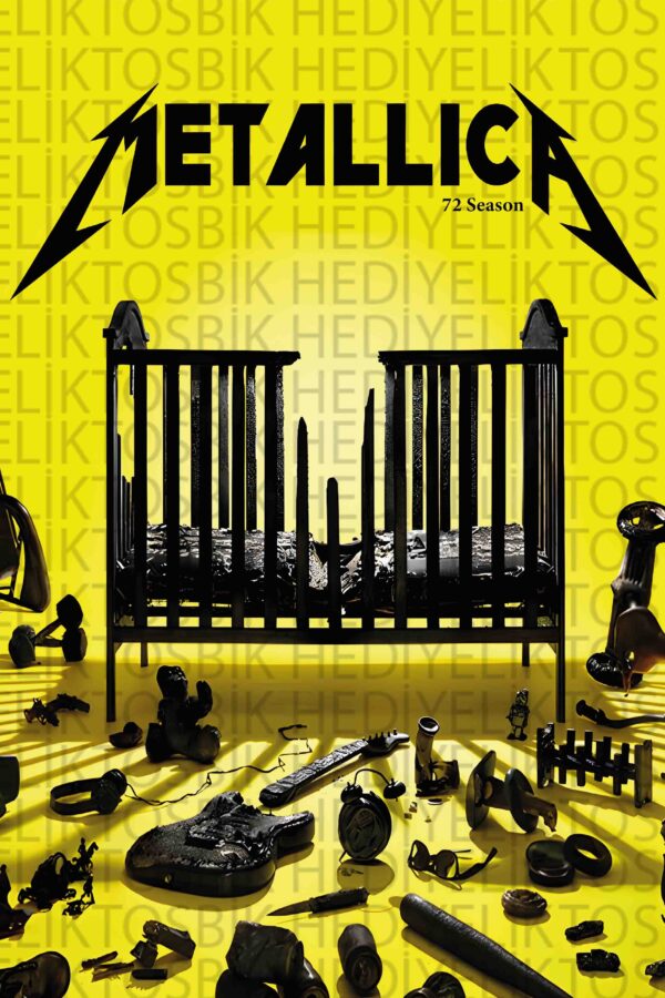 Metallica – 72 Seasons Albüm Temalı Dekoratif Ahşap Poster