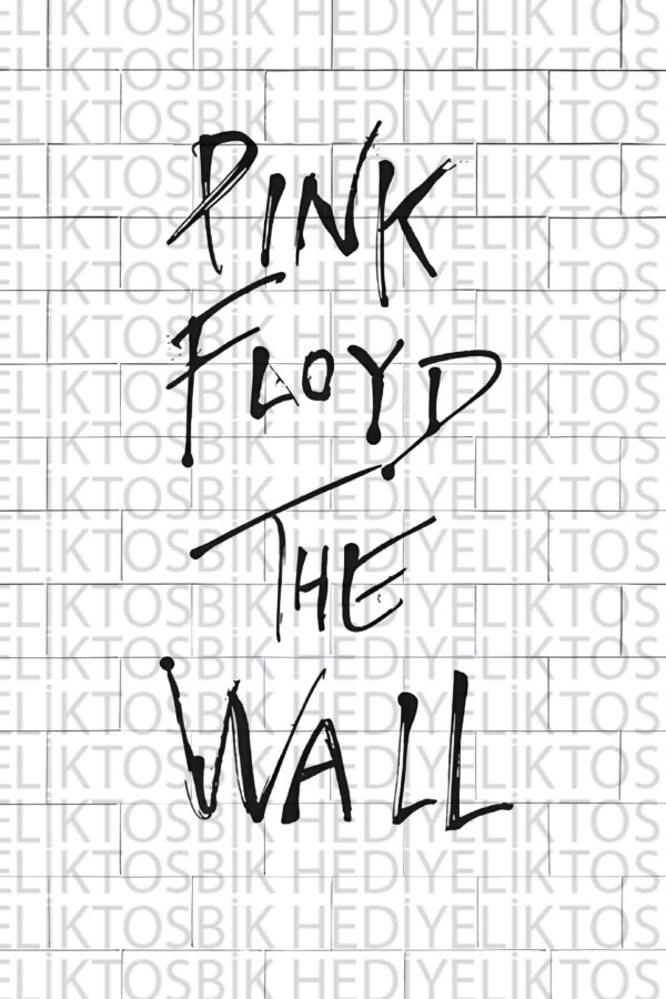 Pink Floyd – The Wall Albüm Kapağı Temalı Ahşap Poster