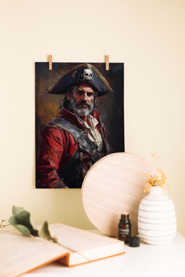 Kraliyet Kurbağası – Fantastik Tarz Ahşap Poster