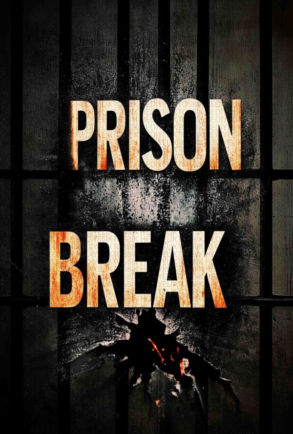 Prison Break Retro Ahşap Poster