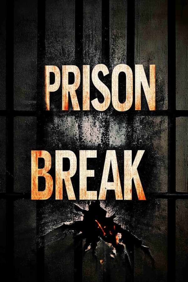 Prison Break Retro Ahşap Poster