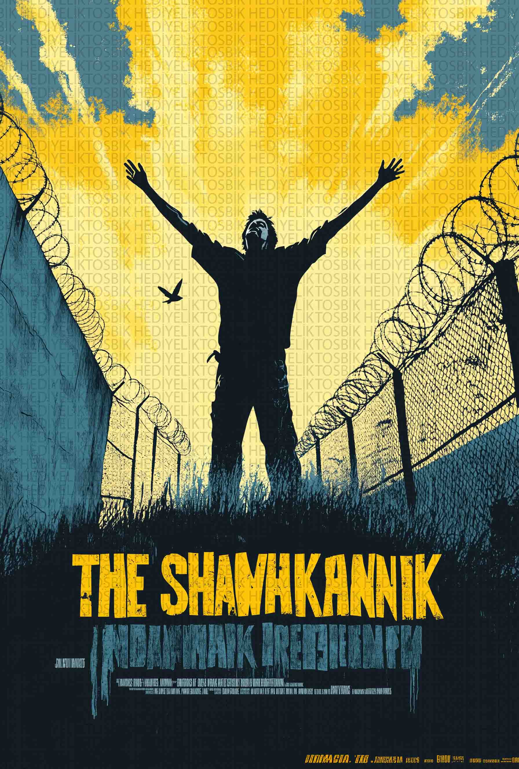 Freedom Walls – Film Temalı Retro Ahşap Poster