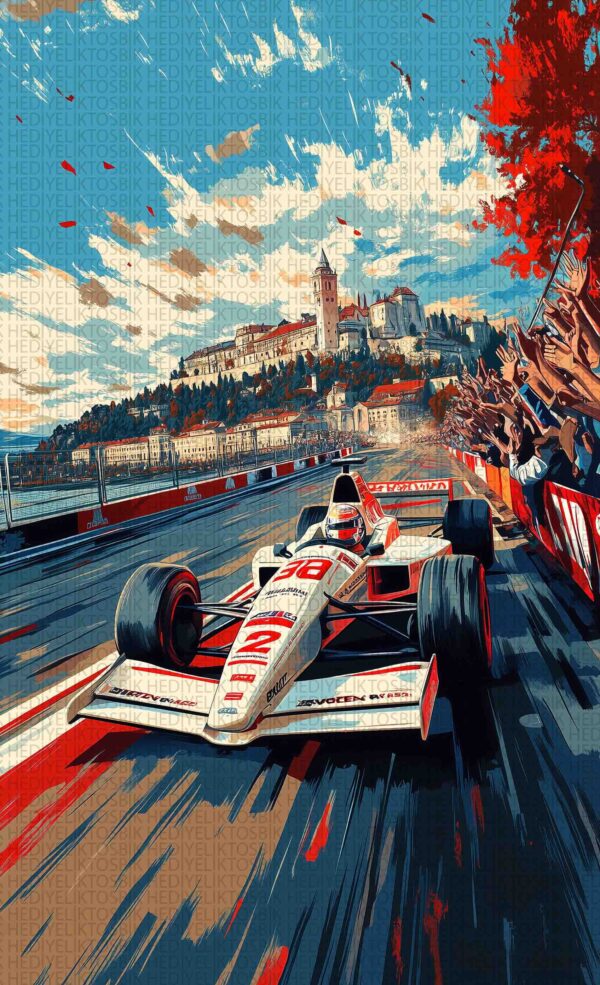 Grand Prix – Formula 1 Tutkunlarına Özel Ahşap Poster