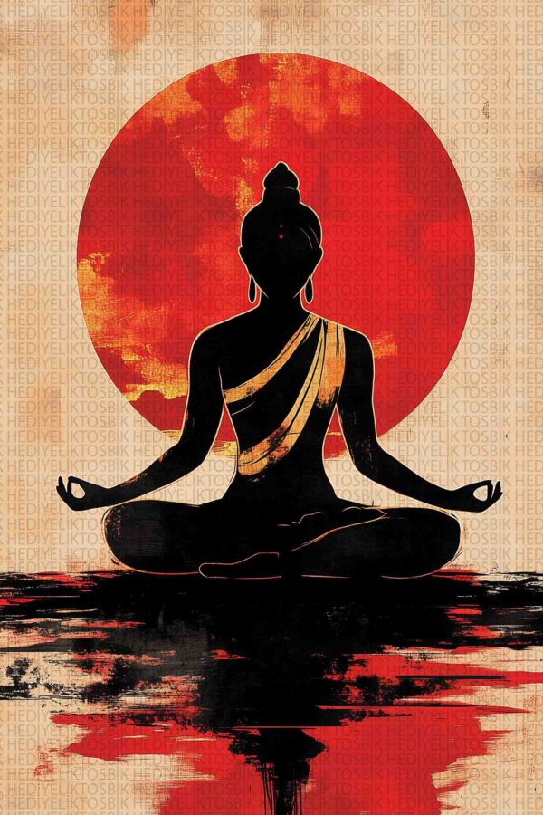 Zen Ruhuyla – Meditasyon Ahşap Poster