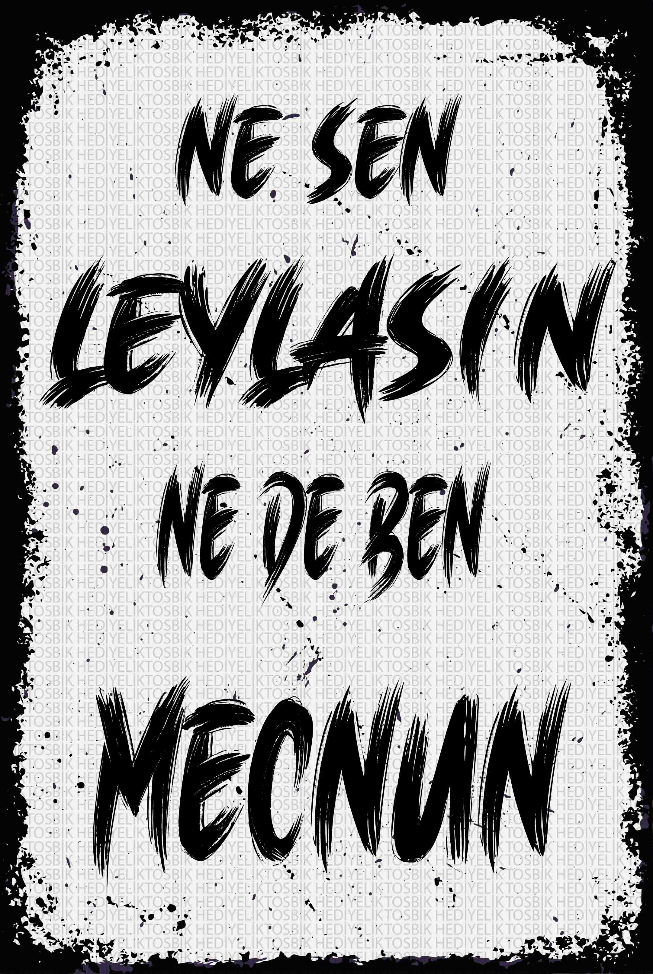 Ne Sen Leylasın Ne De Ben Mecnun