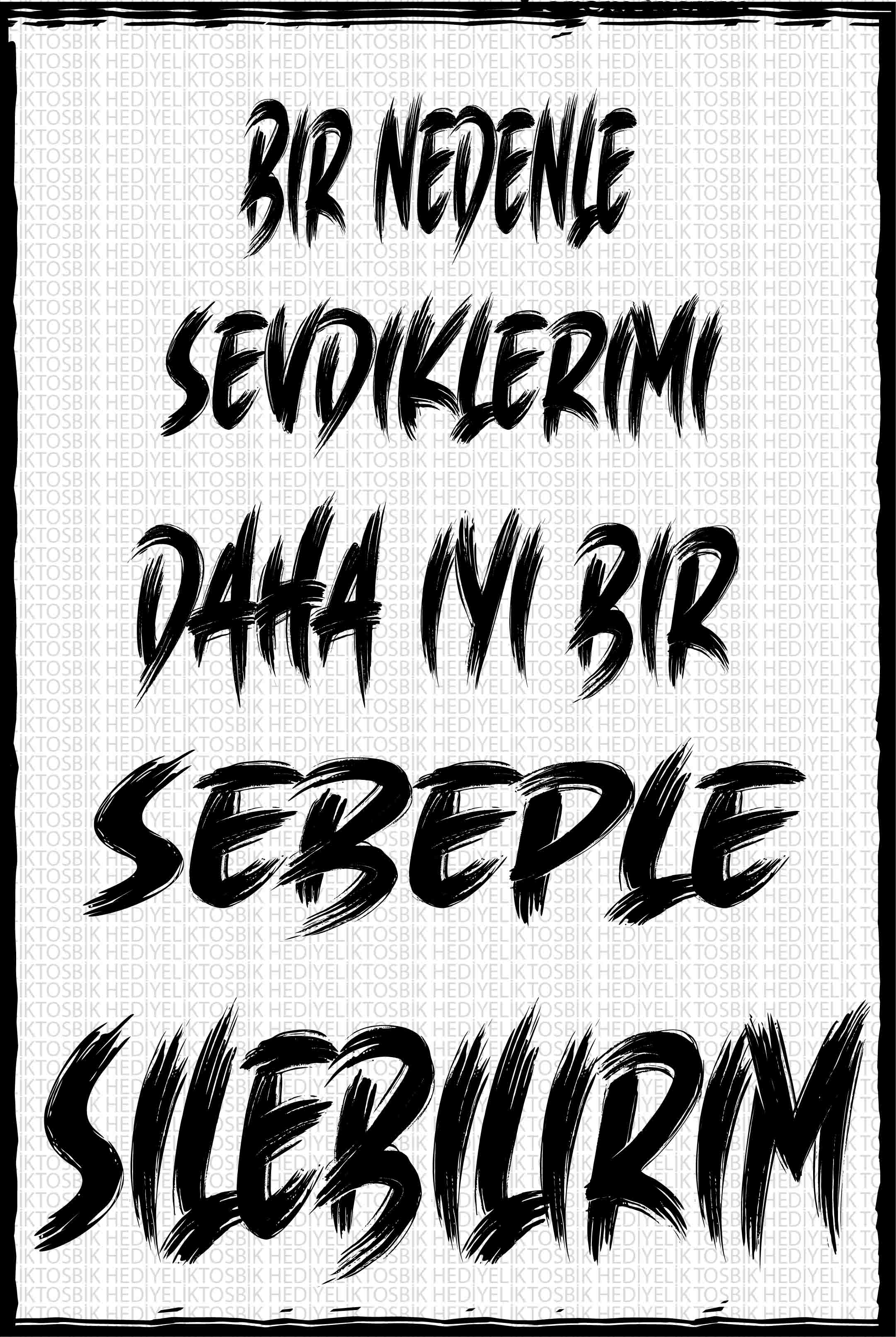 Bir Sebeple Silerim