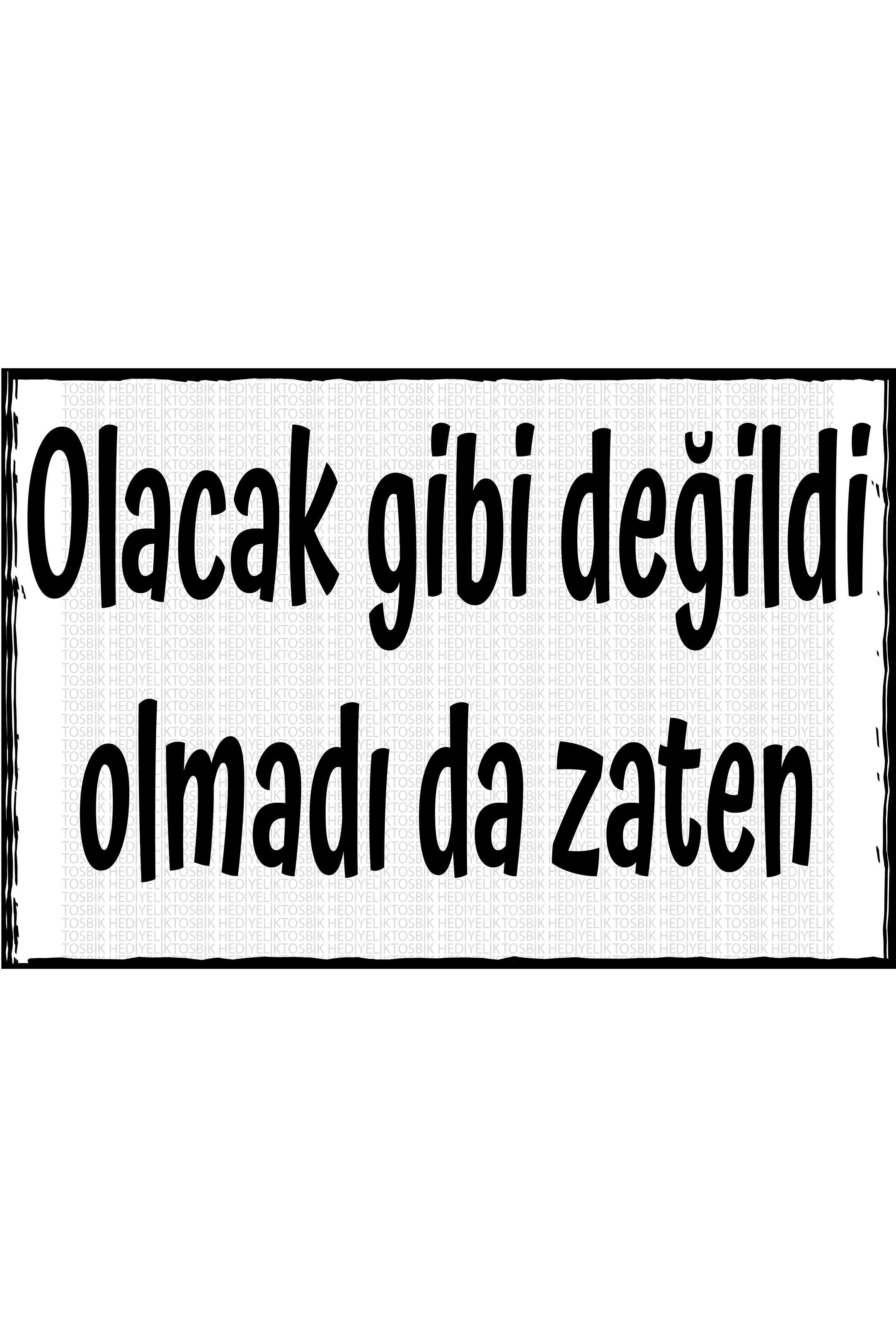 Olacak Gibi Değildi Olmadı Da Zaten
