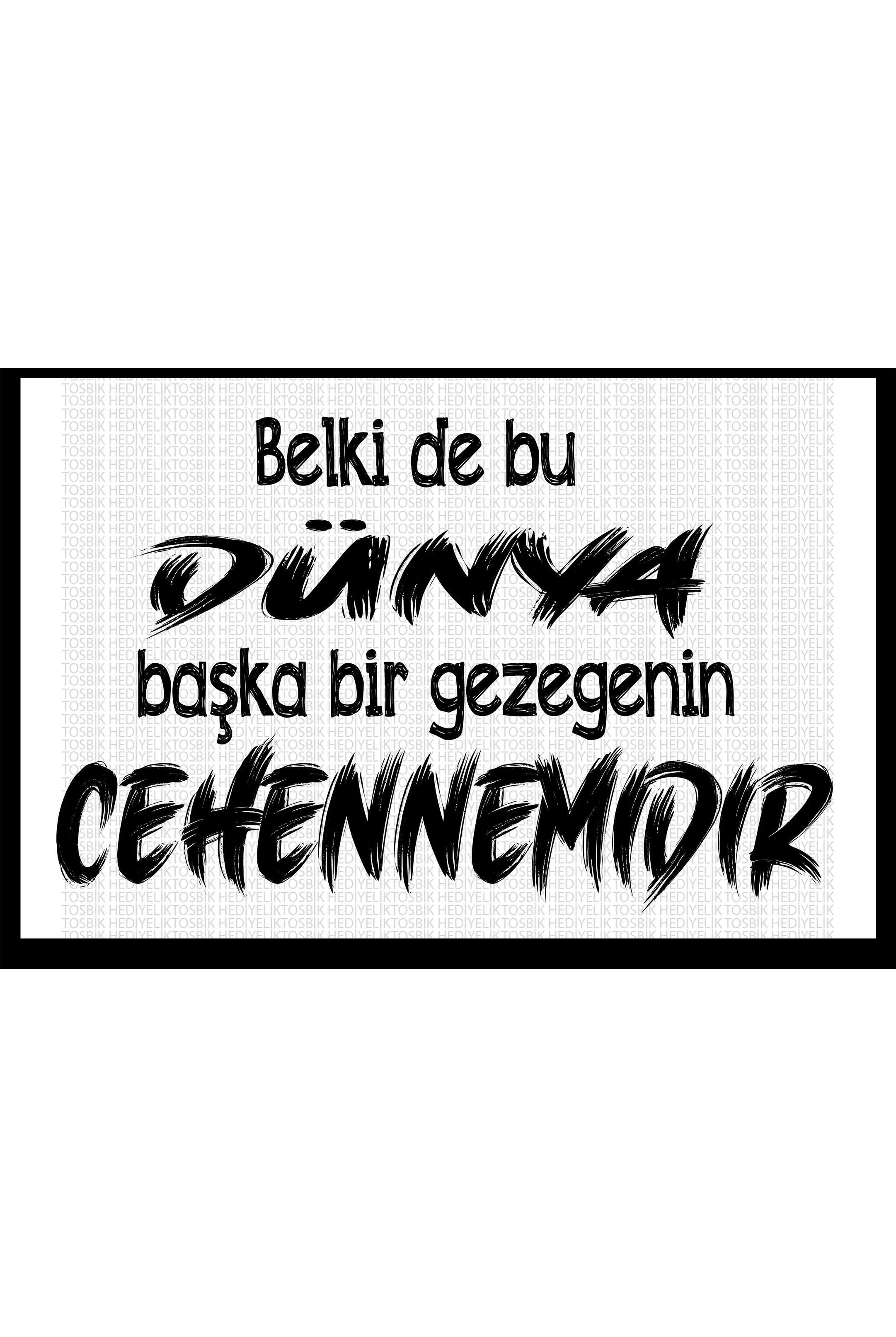 Belki de Bu Dünya Başka Bir Gezegeni̇n Cehennemidir