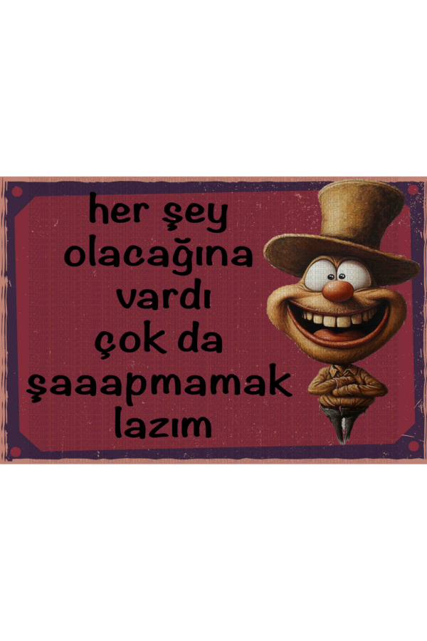 Her Şey Olacağına Vardı, Çok da Şaaapmamak Lazım