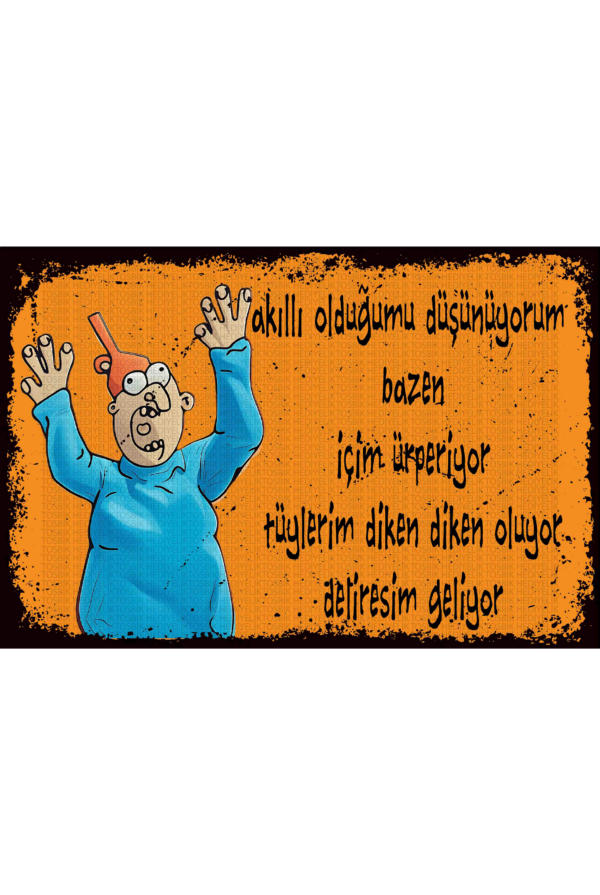 Akıllı Olduğumu Düşünüyorum… Deliresim Geliyor