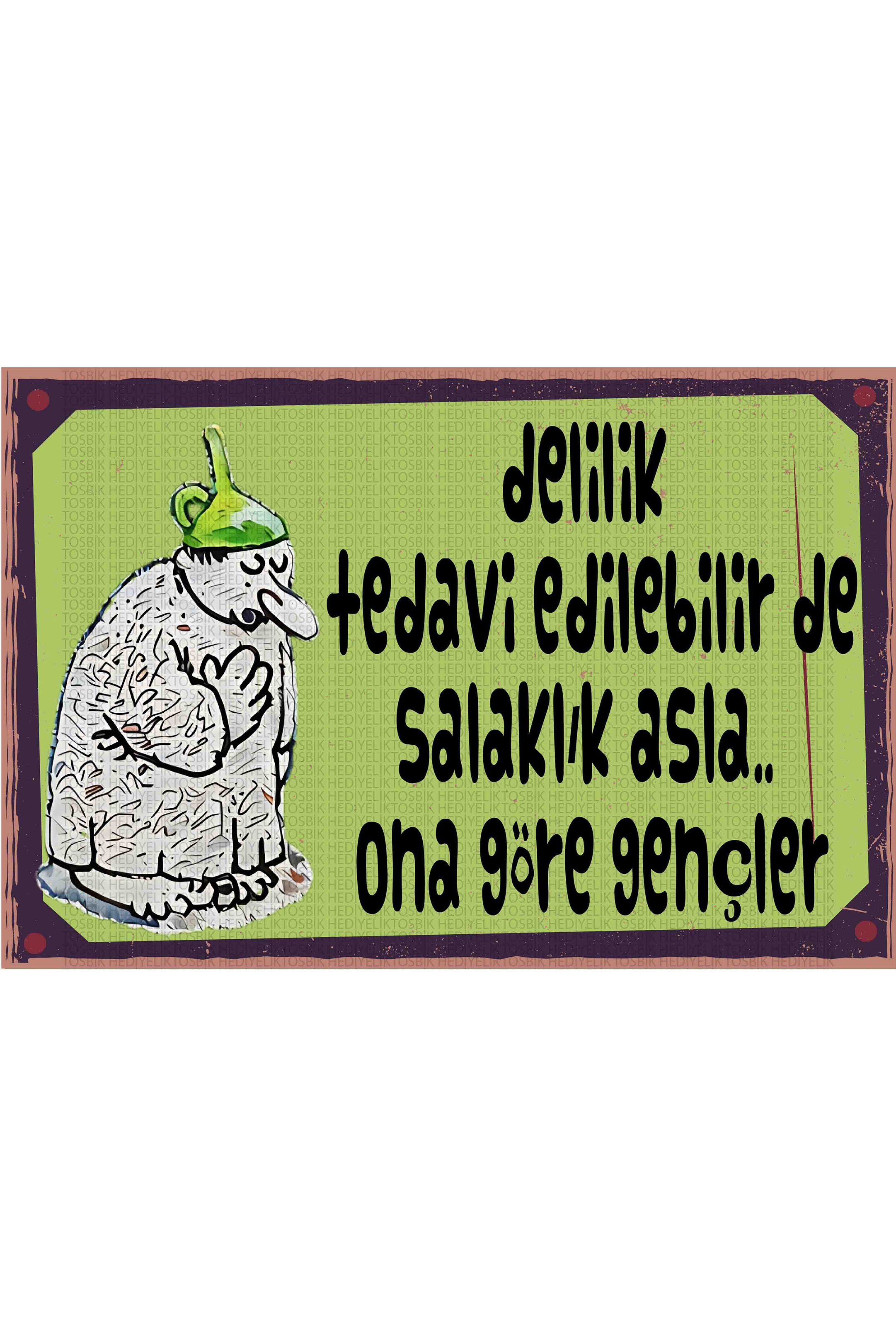 Delilik Tedavi Edilebilir de Salaklık Asla