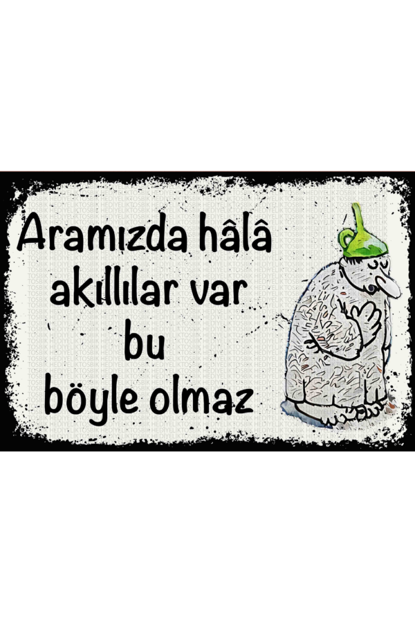 Aramızda Hâlâ Akıllılar Var Bu Böyle Olmaz