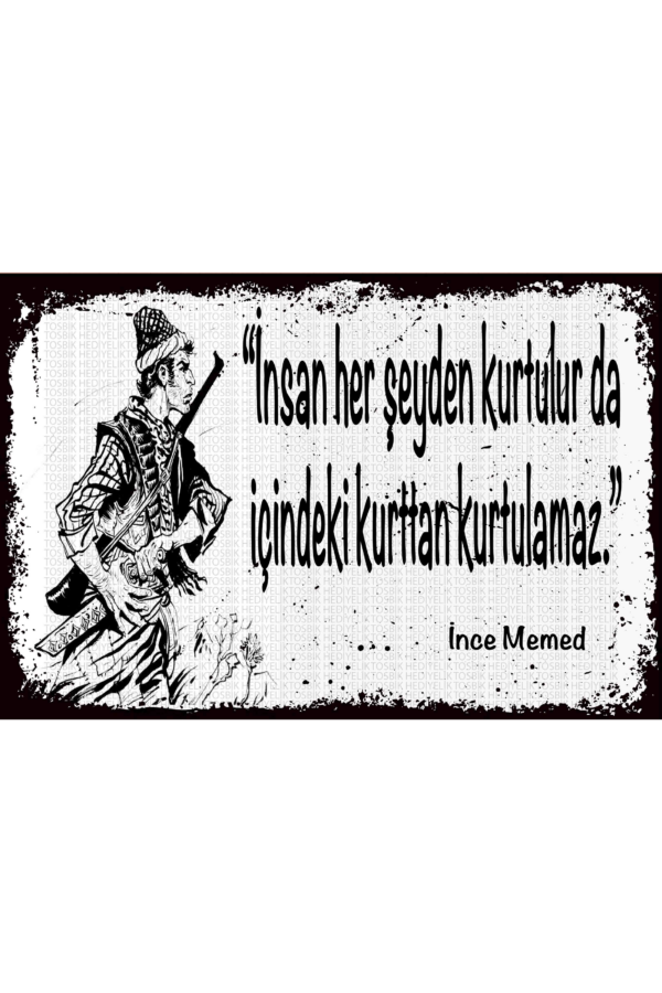 İnsan Her Şeyden Kurtulur da İçindeki Kurttan Kurtulamaz – İnce Memed