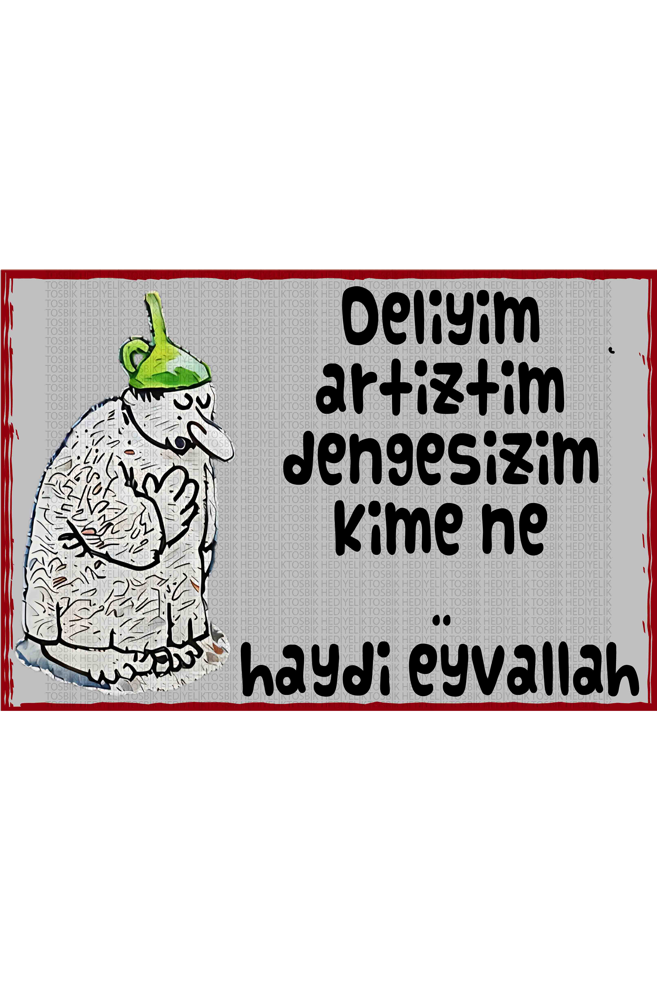 Deliyim Artiztim Dengesizim Kime Ne Haydi Eyvallah