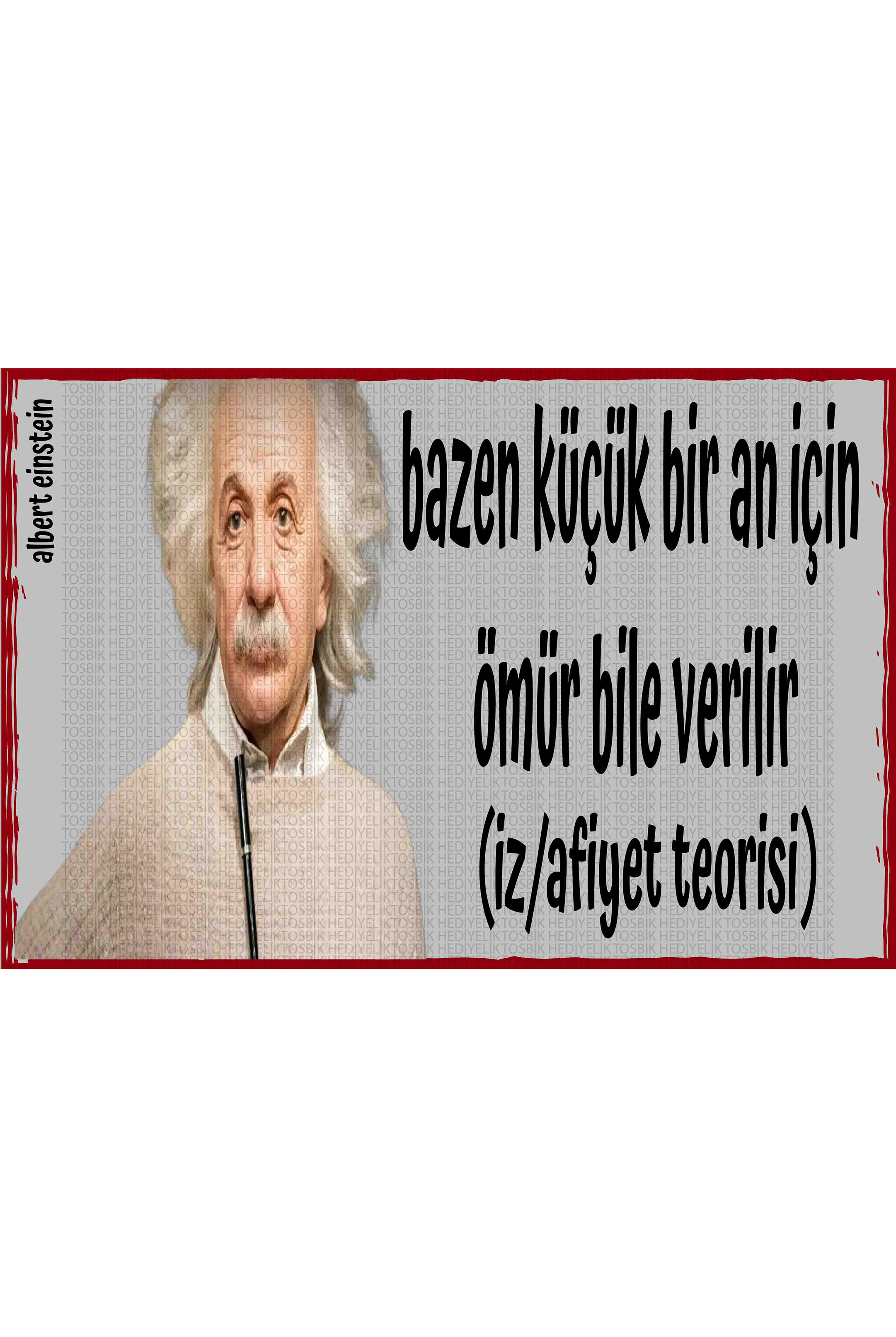 Bazen Küçük Bir An İçin Ömür Bile Verilir (İz/Afiyet Teorisi)