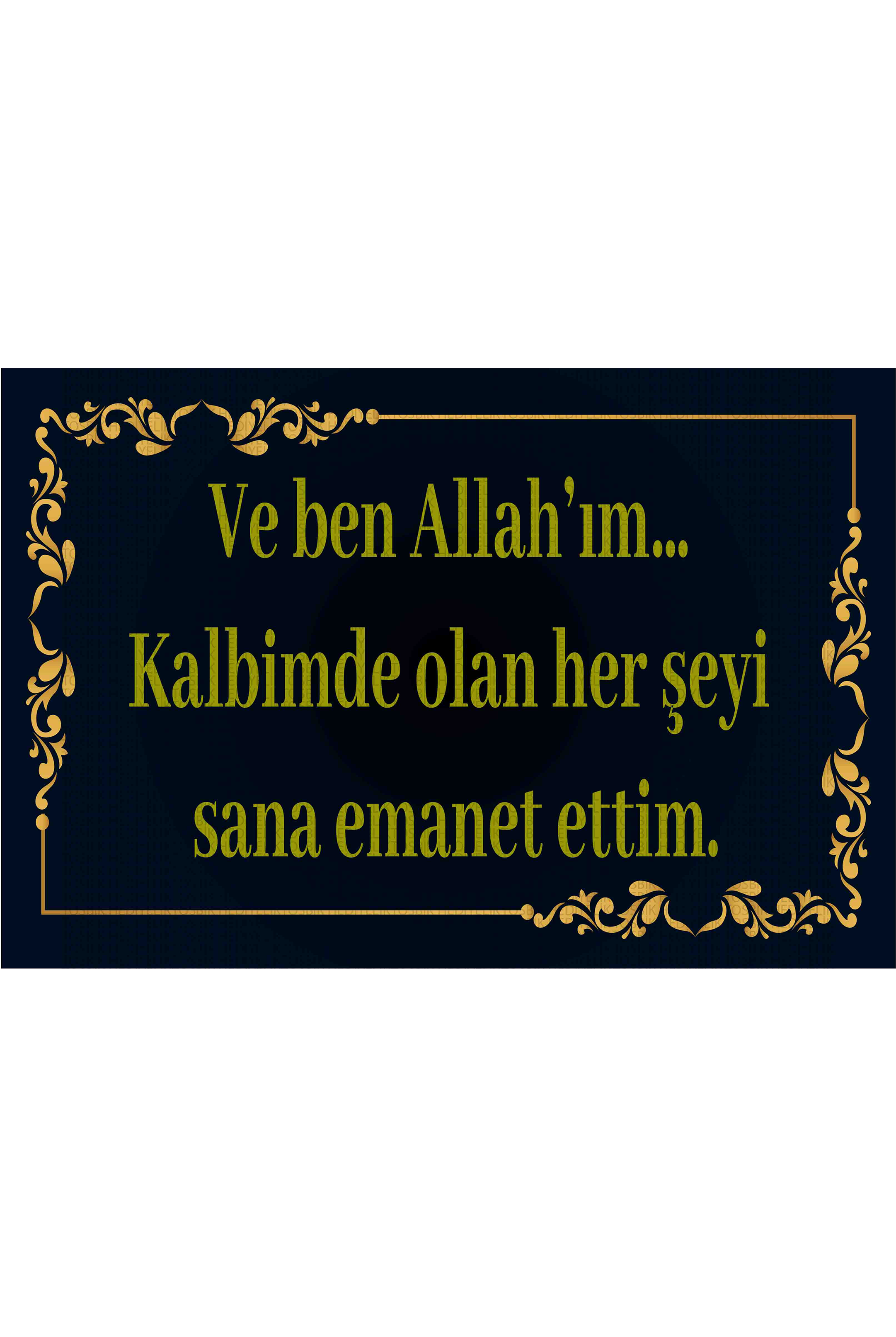 Ve Ben Allah’ım Kalbimde Olan Her Şeyi Sana Emanet Ettim